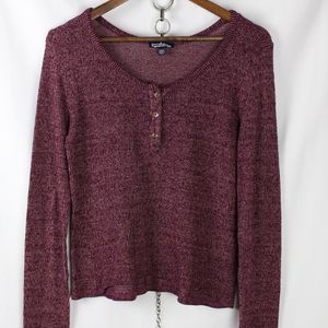 Freshman Maroon Long Sleeve Sweater